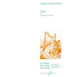 Hasselmans Alphonse - Gitana opus 21 Caprice pour la harpe