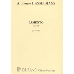 Hasselmans Alphonse - Lamento op. 23