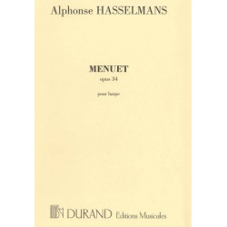 Hasselmans Alphonse - Menuet op. 34 (Durand)