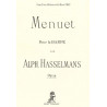 Hasselmans Alphonse - Menuet op. 34 (Lyra)