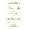 Hasselmans Alphonse - Orientale pour la harpe op.38