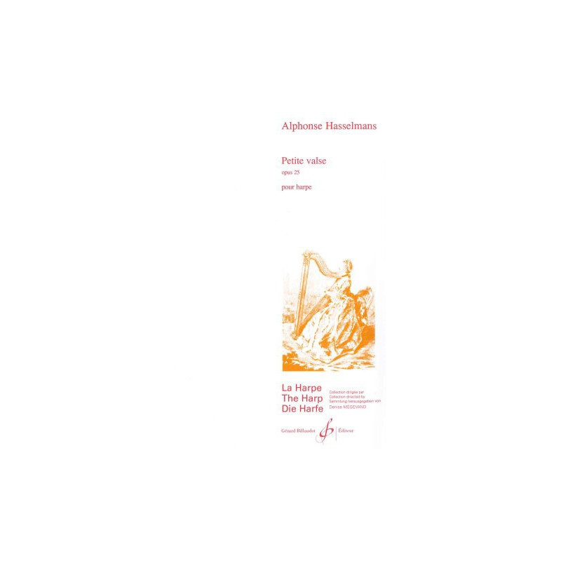 Hasselmans Alphonse - Petite Valse op.25 pour harpe