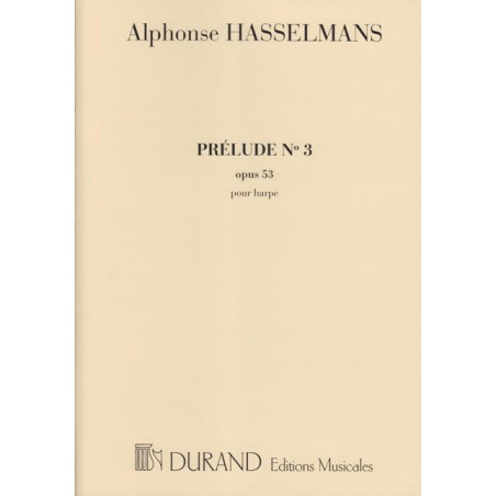 Hasselmans Alphonse - 3 Pr