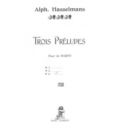 Hasselmans Alphonse - 3 Pr