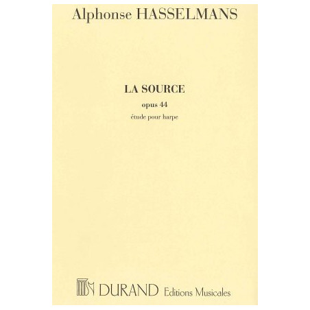 Hasselmans Alphonse - La source op. 44 - 