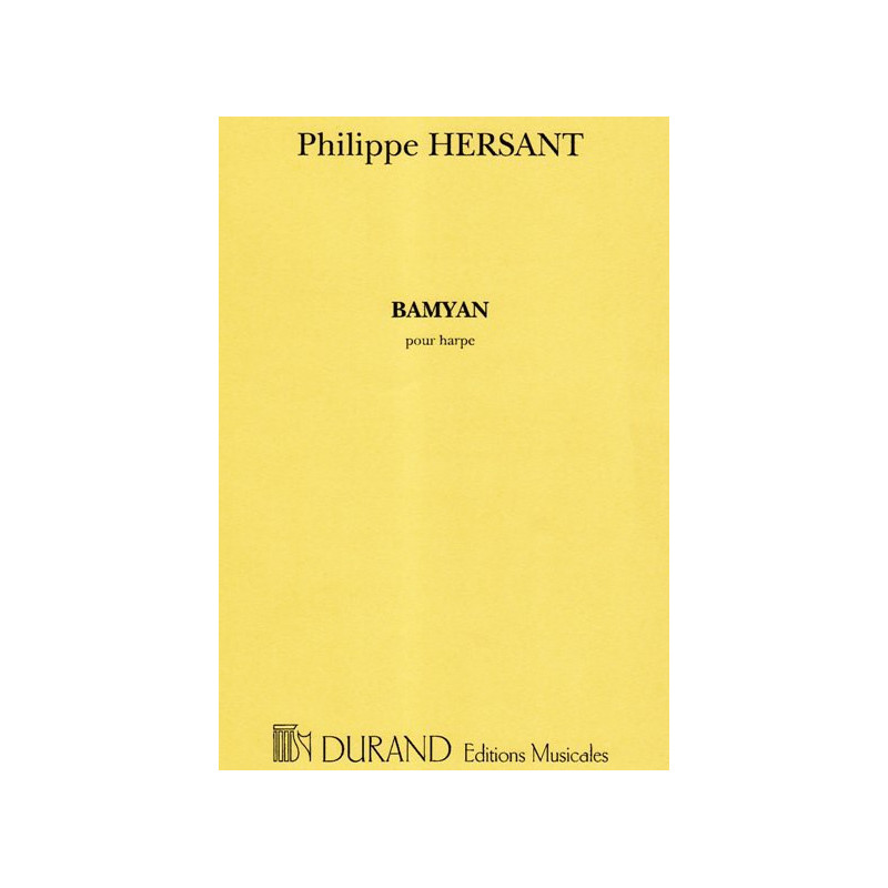 Hersant Philippe - Bamyan pour harpe