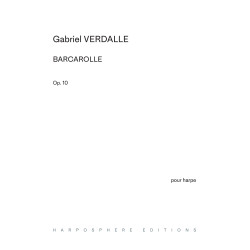 Verdalle Gabriel - Barcarolle op. 10