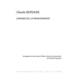 Gervaise Claude - Danses de la renaissance (Grognet Gérard)