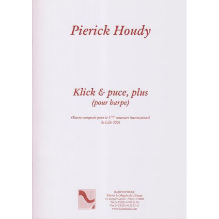 Houdy Pierick - Klick et puce, plus