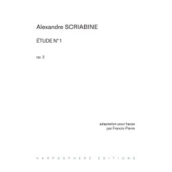 Scriabine Alexandre - Etude op. 2 N° 1 (Pierre Francis)