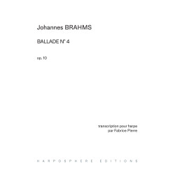 Brahms Johannes - Ballade N° 4 op. 10 (Pierre Fabrice)