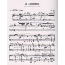 Liszt Franz - Le rossignol