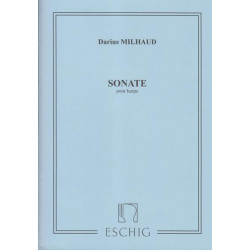 Milhaud Darius - Sonate pour harpe op.437