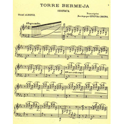 Albeniz Isaac - Torre Bermeja para arpa (Ginevra Bruno)