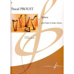 Proust Pascal - Spleen <br> pour harpe ou harpe celtique