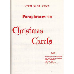 Salzedo Carlos - Paraphrases on Christmas Carols