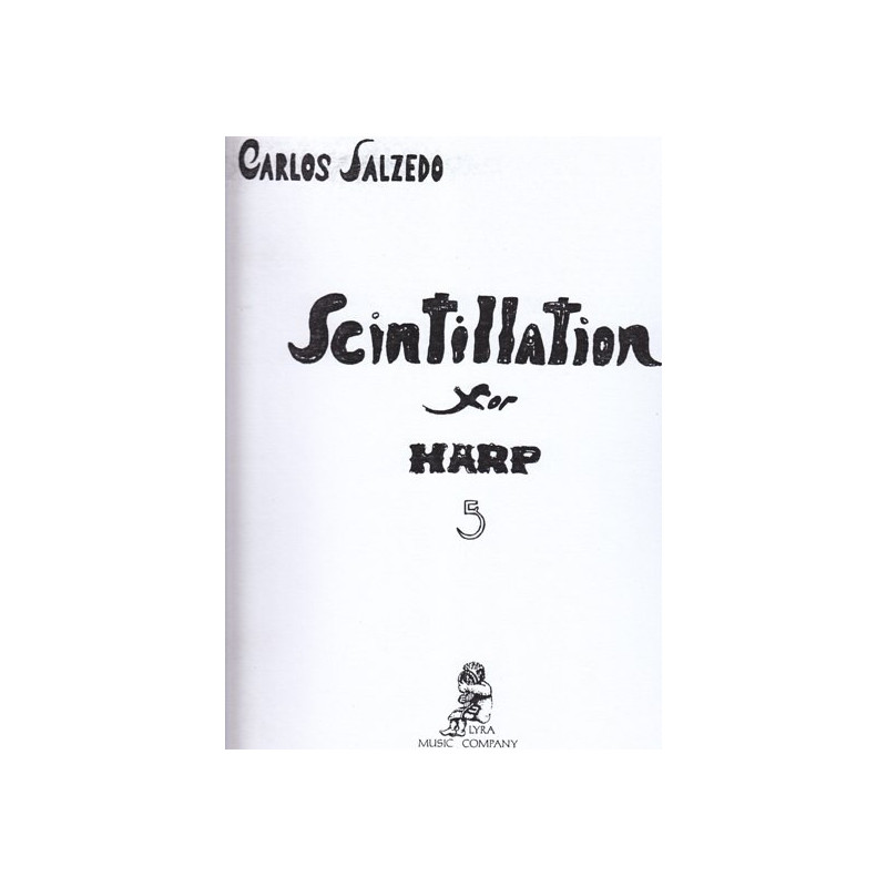 Salzedo Carlos - Scintillation for harp