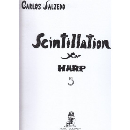 Salzedo Carlos - Scintillation for harp