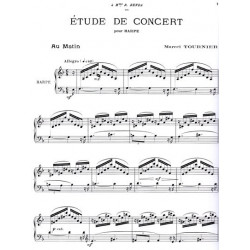 Tournier Marcel - Etude de concert, au matin