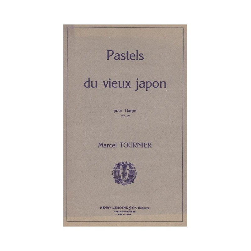 Tournier Marcel - Pastels du vieux Japon Op. 47