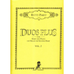 Divers - Duos plus vol.2 <br> for harp and piano or organ or second harp