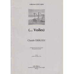 Debussy Claude - Voiles (2 harpes)