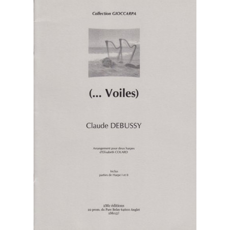 Debussy Claude - Voiles (2 harpes)