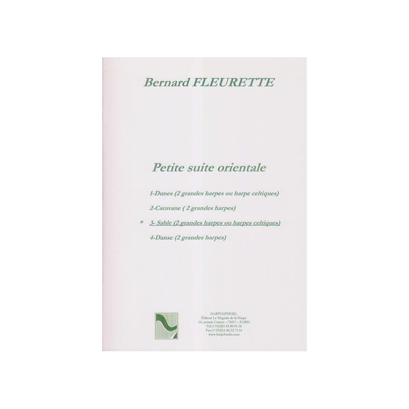 Fleurette Bernard - Petite suite orientale 3 : Sable