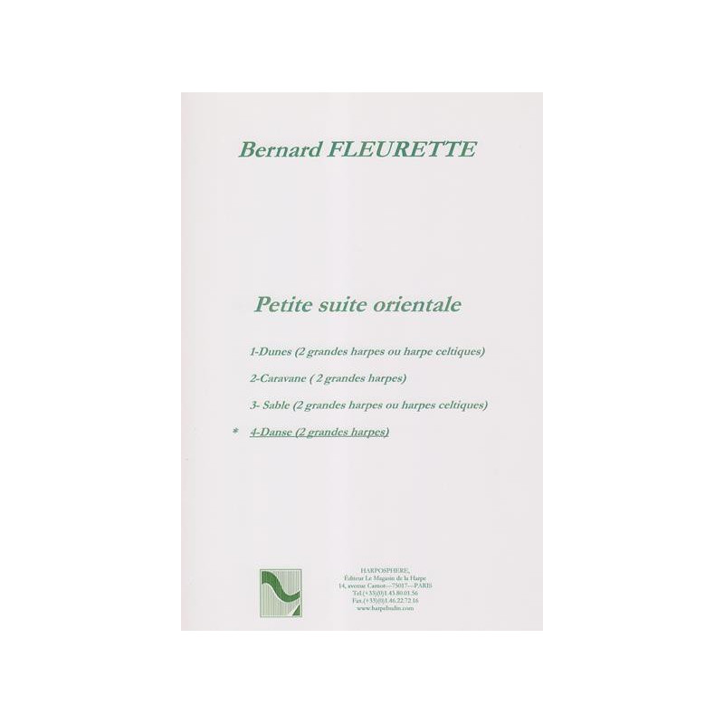 Fleurette Bernard - Petite suite orientale 4 : Danse