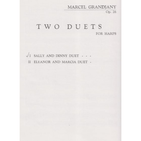 Grandjany Marcel - Sally & Dinny (Two duets : n