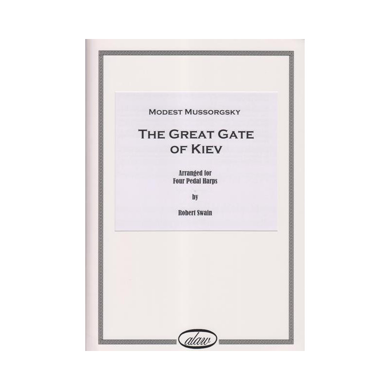 Mussorgsky Modest - The great gate of Kiev (4 harpes)