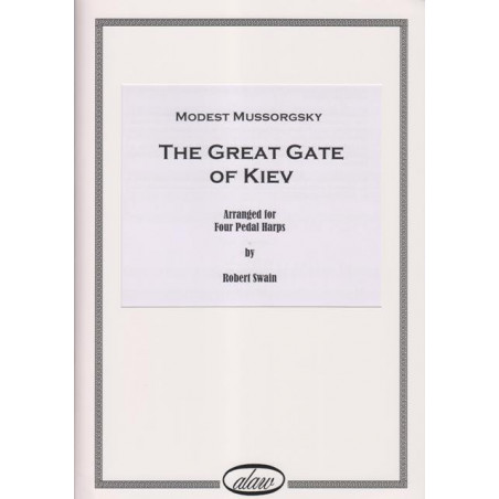 Mussorgsky Modest - The great gate of Kiev (4 harpes)