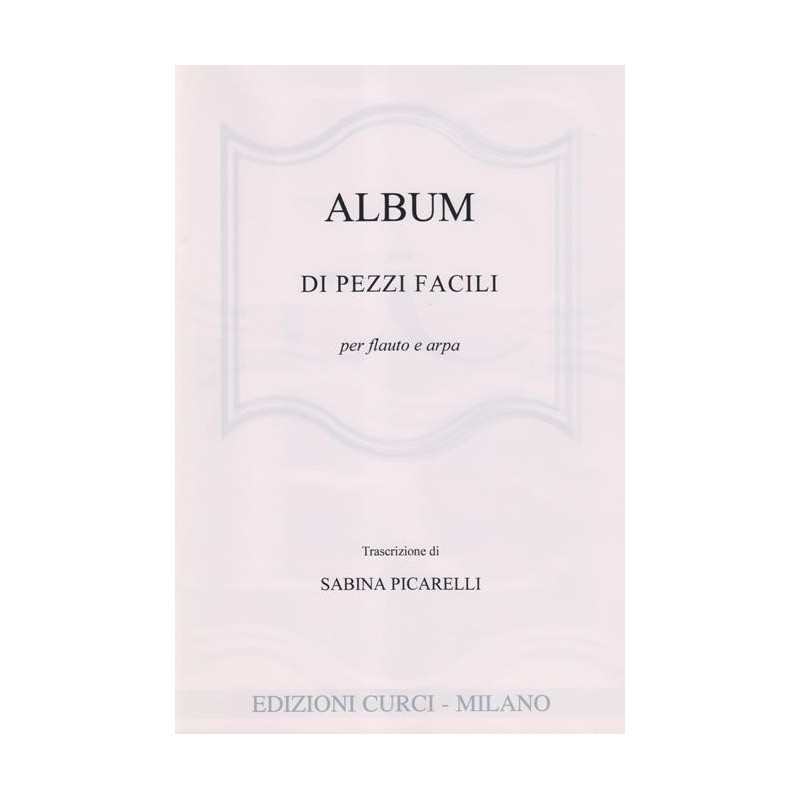 Divers - Album di pezzi facili per flauto e arpa