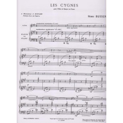 Busser Henri - Les cygnes (fl