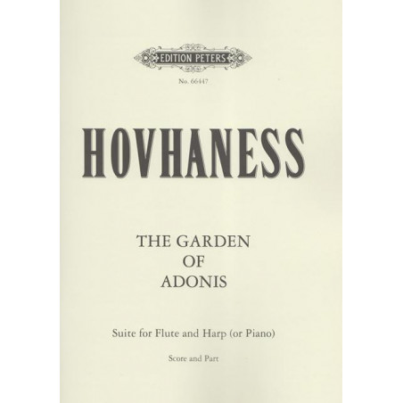 Hovhaness Alan - The garden of Adonis (fl