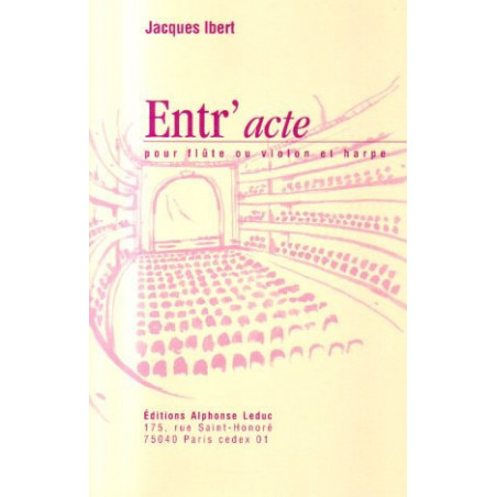 Ibert Jacques - Entr'acte (fl