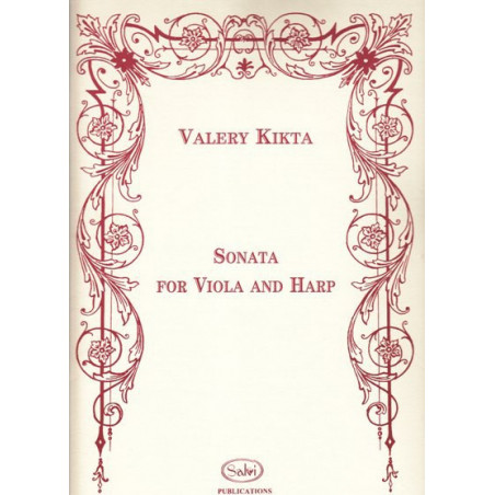 Kikta Valery - Sonata for viola and harp (alto & harpe)