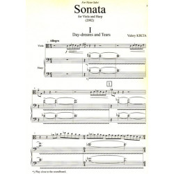 Kikta Valery - Sonata for viola and harp (alto & harpe)