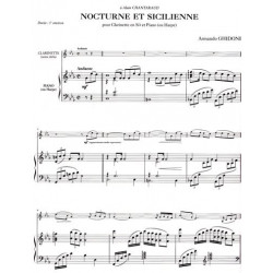 Ghidoni Armando - Nocturne et Sicilienne (clarinette & harpe)