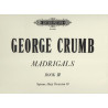 Crumb Georges - Madrigals Book III (voix & harpe)