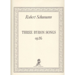 Schumann Robert - 3 Byron songs op.95 <br> (voix & harpe - voice & harp)