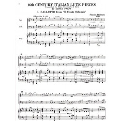 Divers auteurs - Italian lute pieces (fl