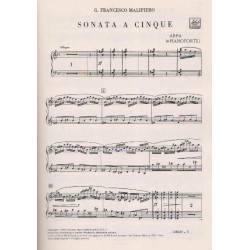 Malipiero Gian Francesco - Sonata a cinque (parties)(alto, fl