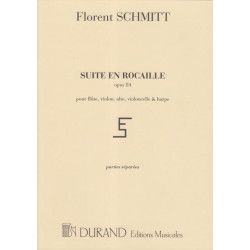 Schmitt Florent - Suite en rocaille (parties)(alto, fl