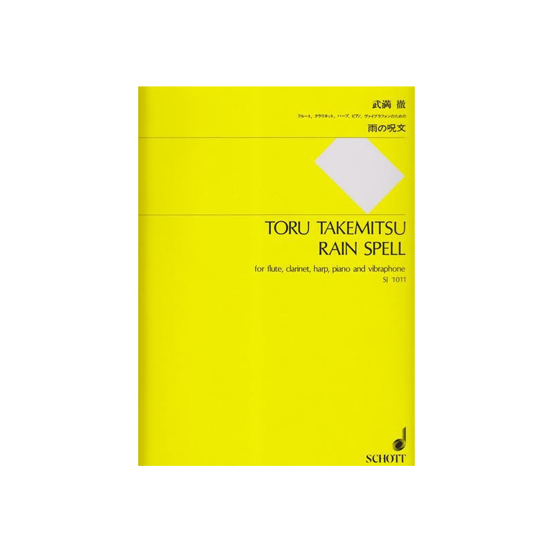 Takemitsu Toru - Rain Spell