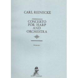 Reinecke Carl - Concerto harpe & orchestre (partie harpe)