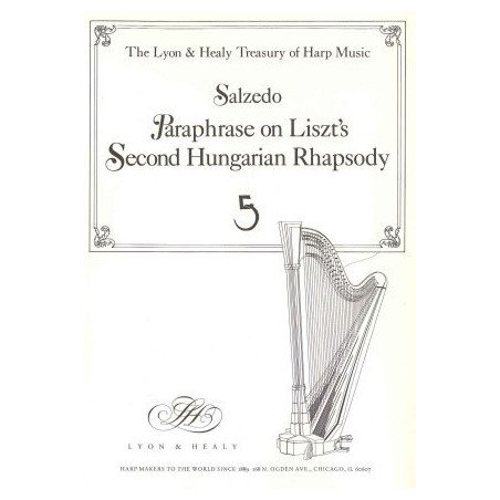 Salzedo Carlos - Paraphrase on Liszt's second Hungarian rhapsody 5