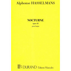 Hasselmans Alphonse - Nocturne pour harpe Op. 43