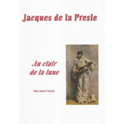 Presle (de la) Jacques - Au clair de la lune (chant & harpe)