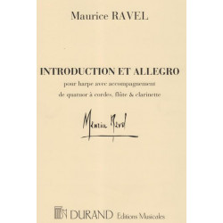 Ravel Maurice - Introduction & allegro (harpe et quatuor 